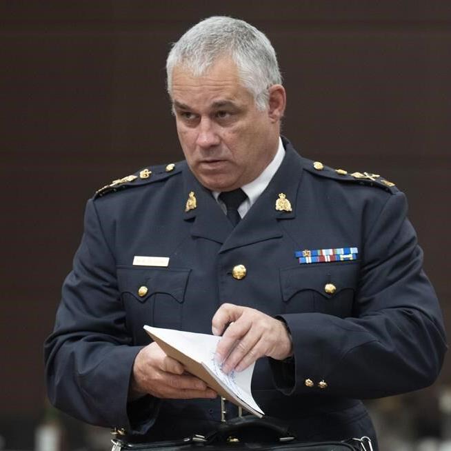 RCMP boss expresses desire for new law to deal with threats against politicians